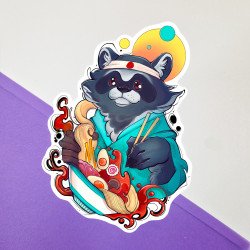 Naklejka "Szop ramen" | Sklep Online
