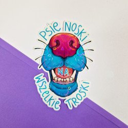 Naklejka "Psie noski" | Sklep Online