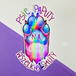Naklejka "Psie paputy" | Sklep Online