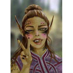 Lae'zel - Baldur's Gate 3 Print | Sklep Online