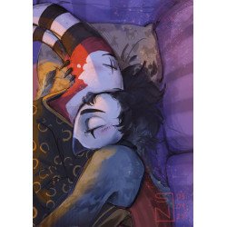 Helluva Boss - Blitzo i Stolas | Print | Sklep Online