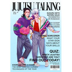Magazyn Jujutsu Talking Pierwsze Wydanie | JJK Fanart | Sklep Online
