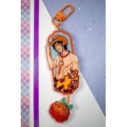One Piece: Portgas D. Ace Brelok z Zawieszką | One Piece | Sklep Online