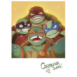 TMNT Polaroid | TMNT Fanart Print | Sklep Online